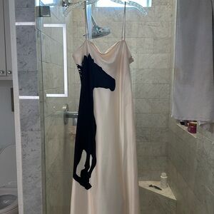 Horse Silk Maxi Dress